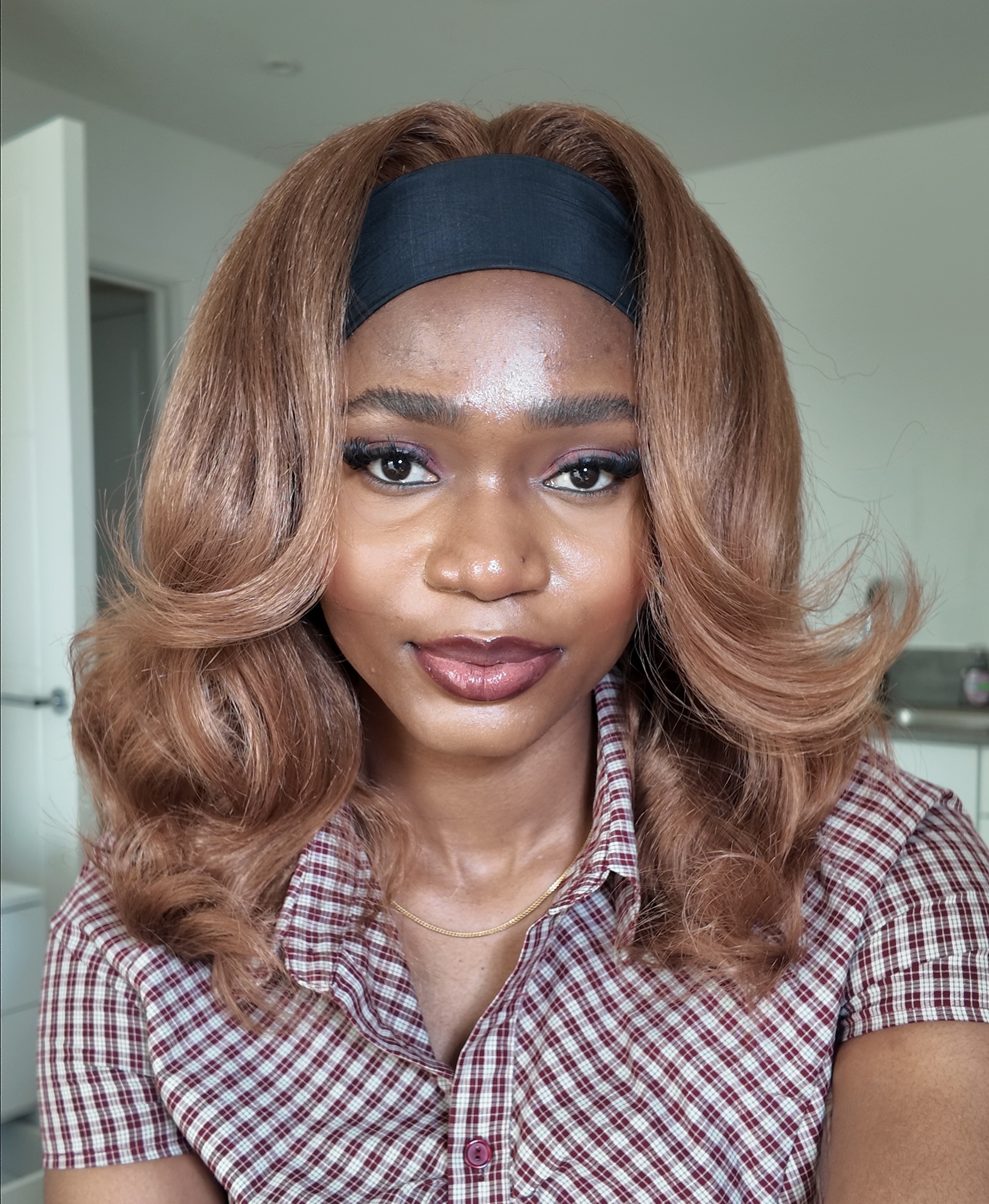 IT GURL BAND WIG GINGER